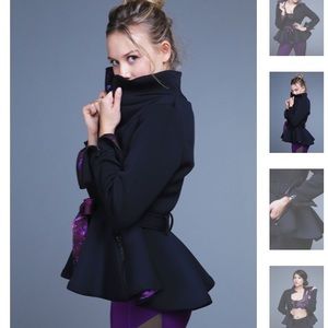 Queens Coat in Night- Size 6 -NWOT